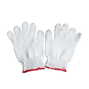 Găng tay sợi màu kem 50g GT615-99